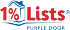 1 Percent Lists Purple Door primary logo