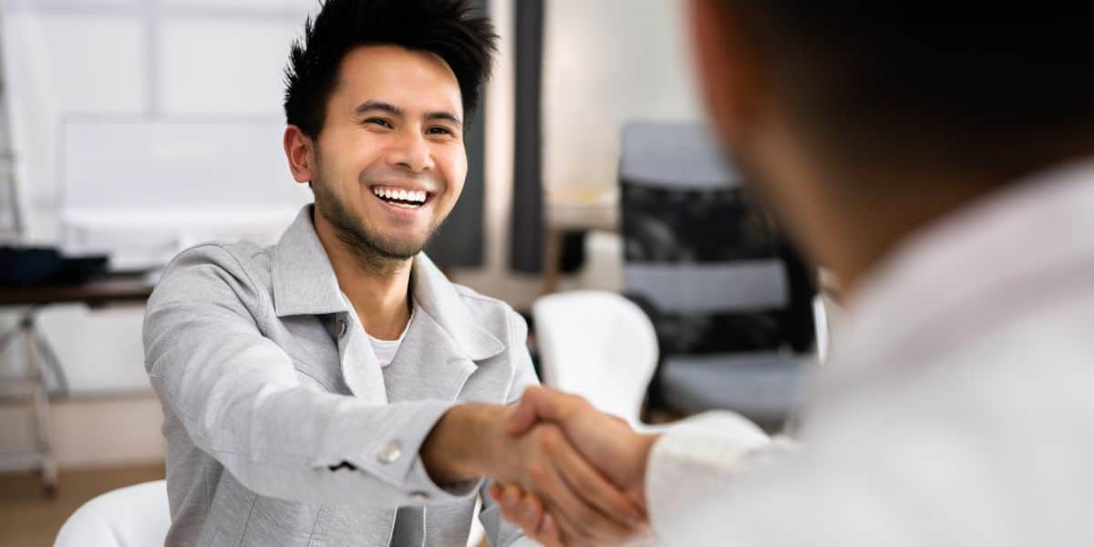 Interviewing real estate agents
